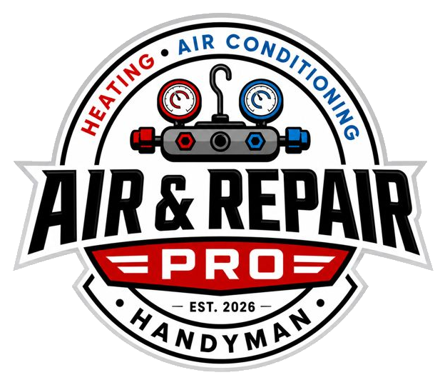 Air & Repair Pro heating air conditioning and handyman logo